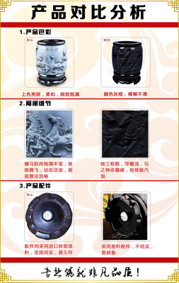 匠心獨(dú)具的吉祥饋贈(zèng) 全手工樹(shù)精浮雕《年年有余》樹(shù)脂圓盤擺件